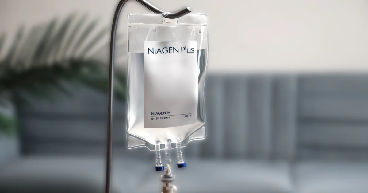 Niagen NAD+ precursor IV bag at iCRYO Richmond